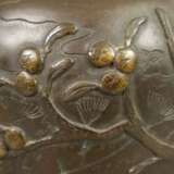 Bronzevase - Japan, wohl Meiji-Zeit, Bronze, braun patiniert… - photo 7