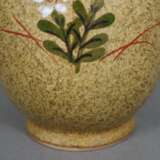 Flaschenvase - Japan, Keramik mit floraler Bemalung in Aufgl… - фото 5