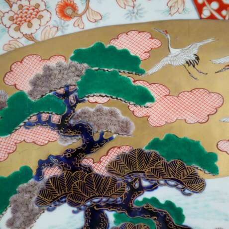 Große Imari-Platte - Japan, Meiji-/ Taishō-Zeit, Porzellan,… - фото 4