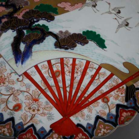 Große Imari-Platte - Japan, Meiji-/ Taishō-Zeit, Porzellan,… - фото 5