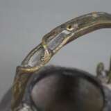 Tetsubin - Japan, Kupfer-/ Bronzelegierung, gedrückt kugelig… - фото 3