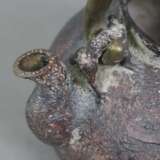 Tetsubin - Japan, Kupfer-/ Bronzelegierung, gedrückt kugelig… - photo 4
