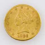 USA/GOLD - 10 Dollar 1882 Liberty Head, - фото 1