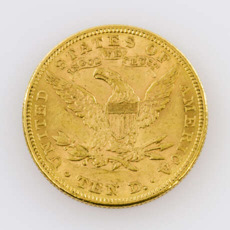 USA/GOLD - 10 Dollar 1882 Liberty Head, - Foto 2