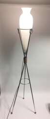 Luciano Vistosi: Große Amphorenlampe. Murano Glas. 1970 iger Jahre.