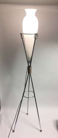 Luciano Vistosi: Große Amphorenlampe. Murano Glas. 1970 iger Jahre. - Foto 1