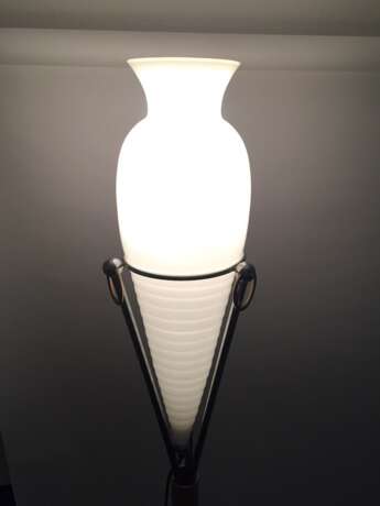 Luciano Vistosi: Große Amphorenlampe. Murano Glas. 1970 iger Jahre. - photo 3