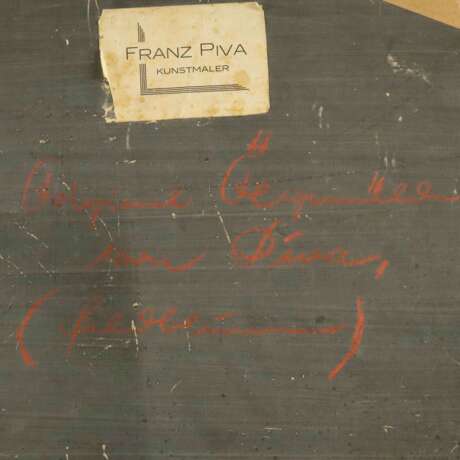 Piva, Franz - 1. H. 20. Jh.- Feldblumen in Vase, rechts unte… - Foto 9
