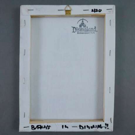 Banksy - "Dismal Canvas" mit Motiv "Keep Your Coins, I Want… - photo 4