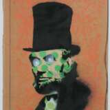 Banksy - "Abraham Lincoln", Farblithografie auf Bütten mit z… - Foto 1