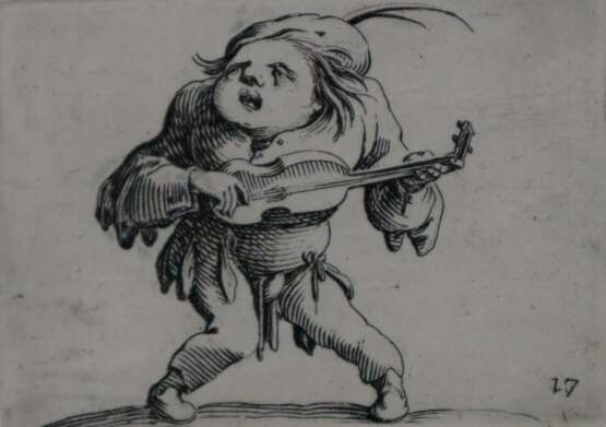 Callot, Jacques (1592 - Nancy - 1635, nach) - Der Gitarrensp… - photo 1