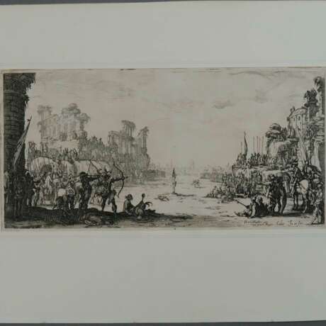 Callot, Jacques (1592 Nancy - 1635 ebenda) - Martyrium des h… - Foto 1