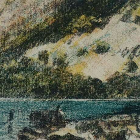 Corinth, Lovis (1858 Tapiau - Zandvoort 1925) - "Bergsee" au… - Foto 3