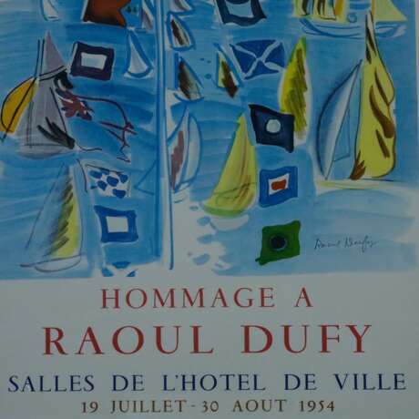 Dufy, Raoul (1877 Le Havre - Forcalquier 1953) - Hommage à R… - Foto 4