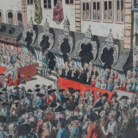 Kaiserkrönung Leopolds II. in Frankfurt am Main - "Der Roeme… - фото 10