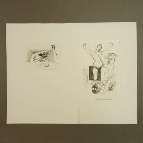 Hausner, Rudolf (1914 Wien - 1995 Mödling) - Zwei Lithografi… - фото 2