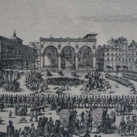 Zocchi, Giuseppe (1716 -Florenz-1767, nach) - „Veduta del Pa… - photo 6