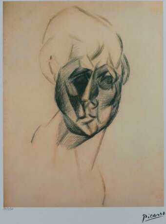 Picasso, Pablo (1881 Malaga -1973 Mougins, nach) - Kubistisc… - фото 1