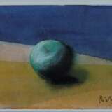 Richter, Gerhard (*1932 Dresden) - "Apfel", Kunstpostkarte n… - photo 1