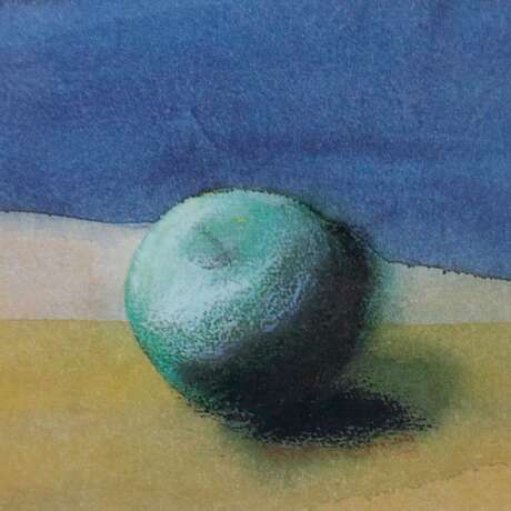 Richter, Gerhard (*1932 Dresden) - "Apfel", Kunstpostkarte n… - photo 3