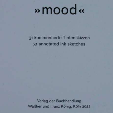 Richter, Gerhard (*1932 Dresden) - "Mood", Buch mit 31 komme… - Foto 2