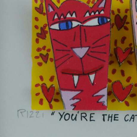 Rizzi, James (1950-New York-2011) -"You're the Cats Meow", 1… - photo 4