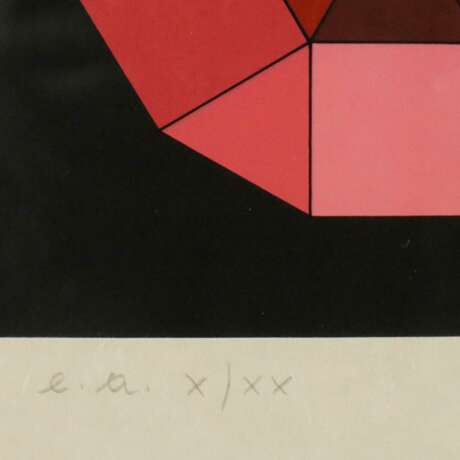 Vasarely, Victor (1908 Pecs - Paris 1997) - YKA (1989), Farb… - Foto 6