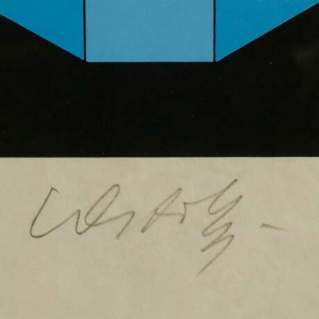 Vasarely, Victor (1908 Pecs - Paris 1997) - YKA (1989), Farb… - Foto 7