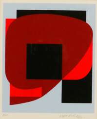 Vasarely, Victor (1908 Pecs - Paris 1997) - "Olla II" (1989)…