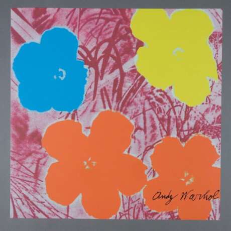 Warhol, Andy (1928 Pittsburgh - 1987 New York, nach) - "Flow… - Foto 1