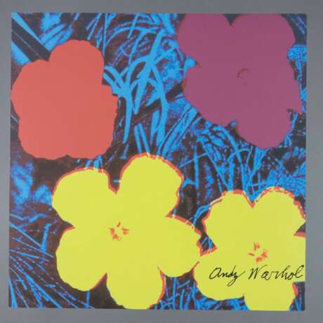 Warhol, Andy (1928 Pittsburgh - 1987 New York, nach) - "Flow… - фото 2