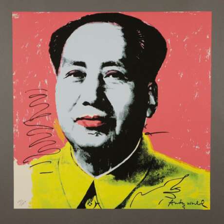 Warhol, Andy (1928 Pittsburgh - 1987 New York, nach) - "Mao"… - photo 2