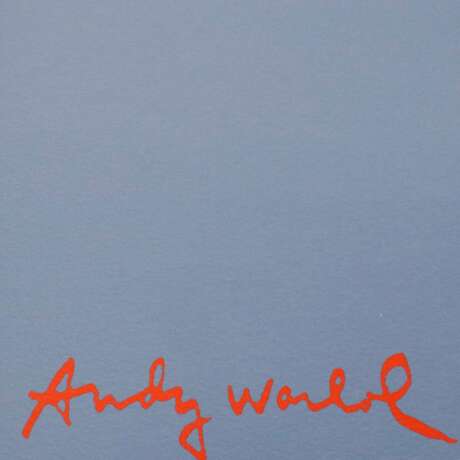 Warhol, Andy (1928 Pittsburgh - 1987 New York, nach) - "Mick… - фото 11