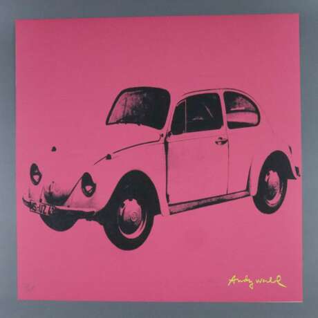 Warhol, Andy (1928 Pittsburgh - 1987 New York, nach) - "VW B… - фото 4