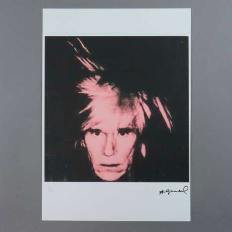 Warhol, Andy (1928 Pittsburgh - 1987 New York, nach) - " Sel… - Foto 2