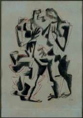 Zadkine, Ossip (1890 Witebsk - 1967 Paris) - Zwei Figuren, R…