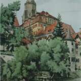 Bach, Reinhold (1880-1950) - Tübingen: Blick über den Neckar… - Foto 1