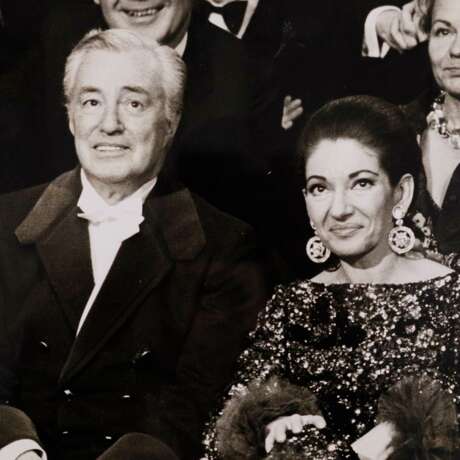 Konvolut: Drei Presseaufnahmen von Maria Callas - s/w Farbfo… - фото 7
