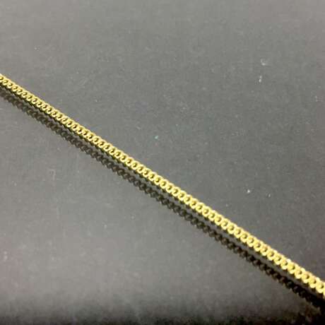 Goldkette: Gelbgold 585. Länge 48 cm. - photo 2