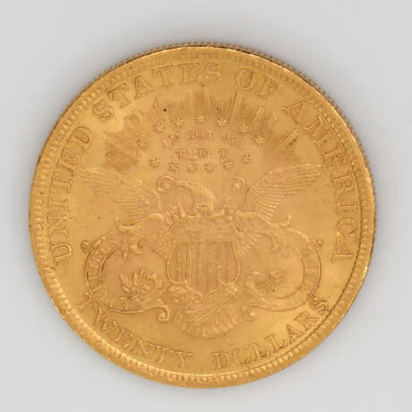 USA/GOLD - 20 Dollars 1895 Liberty Head, 30,09g GOLD fein, - фото 1