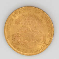 USA/GOLD - 20 Dollars 1895 Liberty Head, 30,09g GOLD fein,