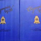 Olympia 1936 in zwei Bänden: Die olympischen Winterspiele - Vorschau auf Berlin u. Die XI Olympischen Spiele in Berlin. - Foto 1