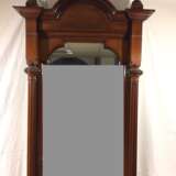 Sehr großer Standspiegel / Aufsatzspiegel / Konsolentisch mit Wandspiegel und Marmorplatte. Sehr gut und komplett. 1860. - photo 2