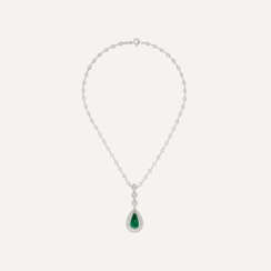 NO RESERVE | ADLER EMERALD AND DIAMOND NECKLACE