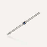 COVEN-LACLOCHE EARLY 20TH CENTURY SAPPHIRE AND DIAMOND BRACELET - photo 3