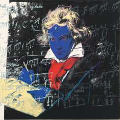 Andy Warhol (Pittsburgh 1928 - 1987 New York): "Beethoven", 1987. Achenbach Art Edition 1992. 101,6 x 101,6 cm.