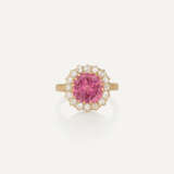 NO RESERVE | SPINEL AND DIAMOND RING - фото 1