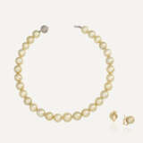 NO RESERVE | DAVID MORRIS SET OF COLOURED CULTURED PEARL AND DIAMOND JEWELLERY - фото 3