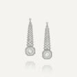 DIAMOND AND ROCK CRYSTAL EARRINGS - Auction prices