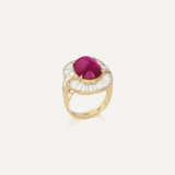 NO RESERVE | RUBY AND DIAMOND RING - Foto 3
